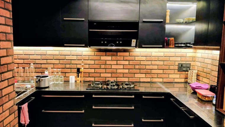 Kitchen, sare-new-launch 3 Bedroom 1326 Sq.Ft. Apartment In Sector 92 Gurgaon 10403917