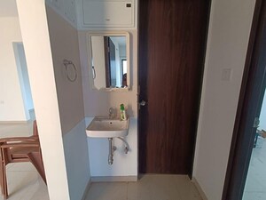 Bathroom in 1 BHK Apartment at Shapoorji Pallonji Joyville Hinjewadi, Hinjewadi – for Rent
