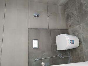 Bathroom in 2 BHK Apartment at Rohan Madhuban, Bavdhan – for Rent