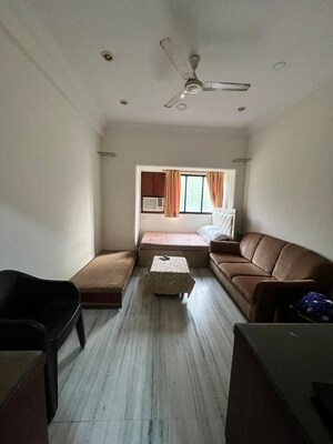 Team Area in 1 BHK Apartment at Lalat CHS, Mahim West – for Rent