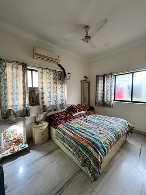 Bedroom in 1 BHK Apartment at Lalat CHS, Mahim West – for Rent