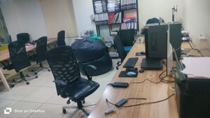 Team Area in  Office Space at Akshar Stadia, Thaltej – for Rent