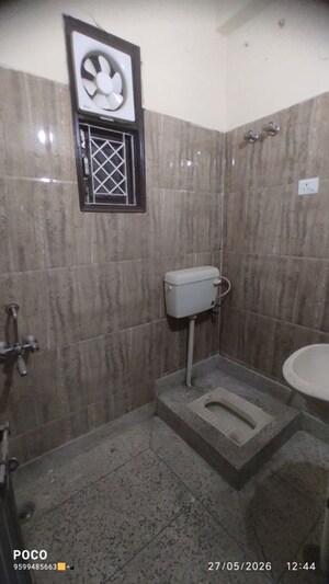 Bathroom in 3 BHK Builder Floor at Mehrauli – for Rent