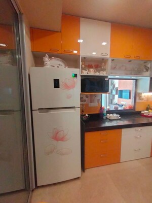 Kitchen in 3 BHK Apartment at Oberoi Exquisite Goregaon, Goregaon East – for Rent