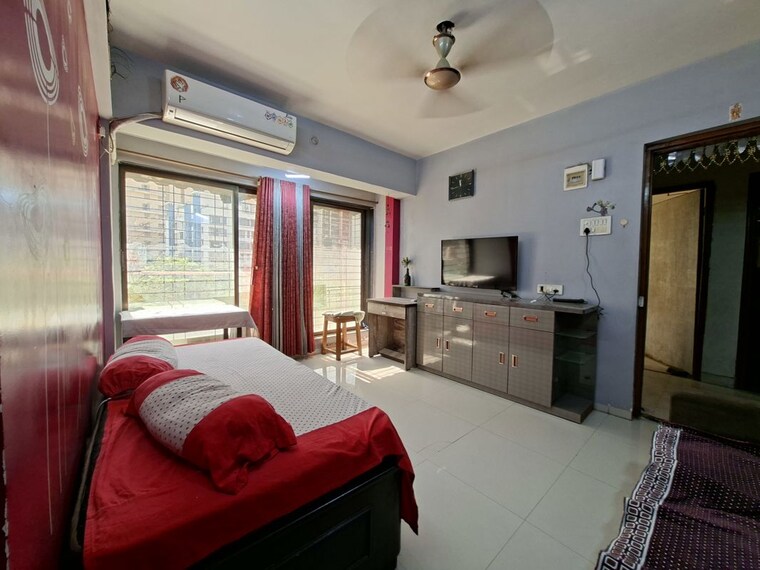 Bedroom, krishh-krishna-residency 1 Bedroom 620 Sq.Ft. Apartment In Kharghar Navi Mumbai 10404041