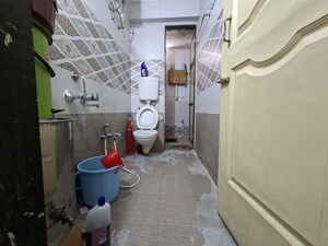 Bathroom in 1 BHK Apartment at Krishh Krishna Residency, Kharghar – for Rent