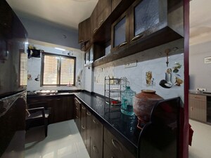 Kitchen in 1 BHK Apartment at Krishh Krishna Residency, Kharghar – for Rent