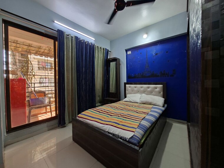 Bedroom, krishh-krishna-residency 1 Bedroom 620 Sq.Ft. Apartment In Kharghar Navi Mumbai 10404041