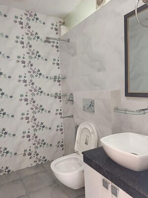 Bathroom in 3 BHK Builder Floor at Kanhai – for Rent