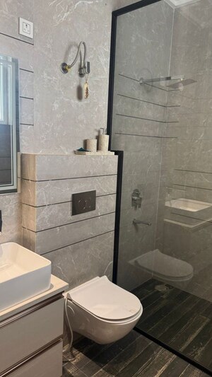 Bathroom in 3 BHK Apartment at Kharar Road – for Sale