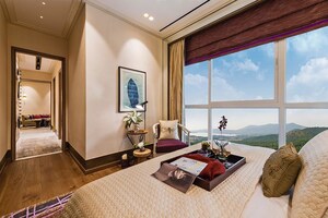 Living Room in 3 BHK Apartment at Mahindra Rainforest, Bhandup West – for Sale