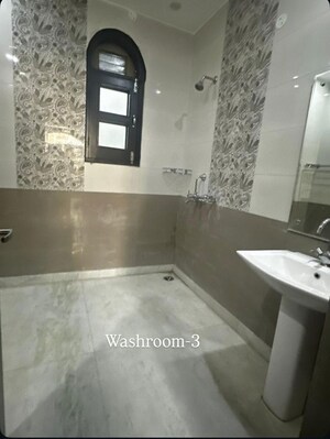 Bathroom in 3 BHK Builder Floor at Sector 4 – for Rent