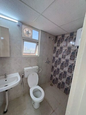 Bathroom in 2 BHK Apartment at Signature The Millennia 3, Sector 37d – for Rent