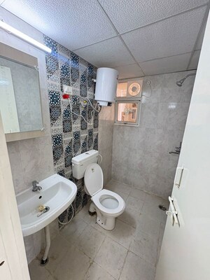 Bathroom in 2 BHK Apartment at Signature The Millennia 3, Sector 37d – for Rent