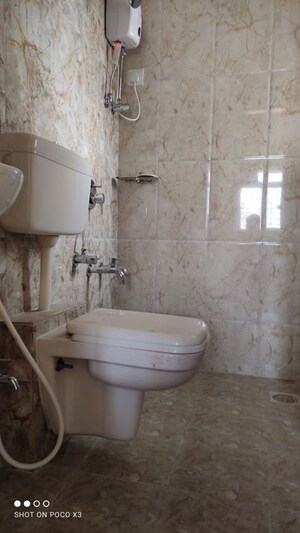 Bathroom in 1 BHK Apartment at Raunak Heights, Ghodbunder Road – for Rent