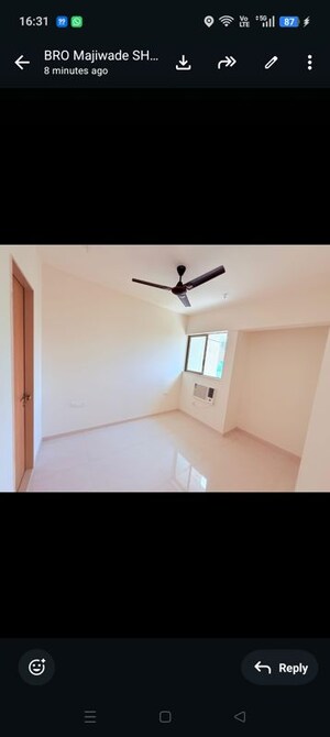 Room in 2 BHK Apartment at Lodha Crown Kolshet, Kolshet Road – for Rent