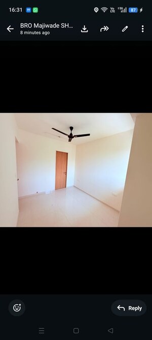 Room in 2 BHK Apartment at Lodha Crown Kolshet, Kolshet Road – for Rent