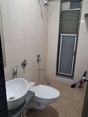 Bathroom in 2 BHK Apartment at Anmol CHS Goregaon, Goregaon West – for Rent