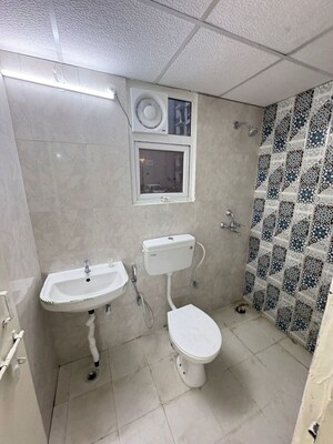 Bathroom in 2 BHK Apartment at Signature The Millennia 3, Sector 37d – for Rent