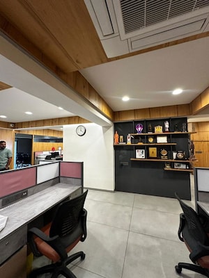 Kitchen in  Office Space at Zion Z One, Bodakdev – for Rent