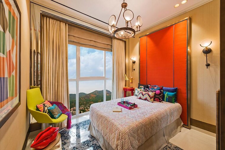 Bedroom, lodha-corinthia 3 Bedroom 1045 Sq.Ft. Apartment In Bhandup West Mumbai 10404351