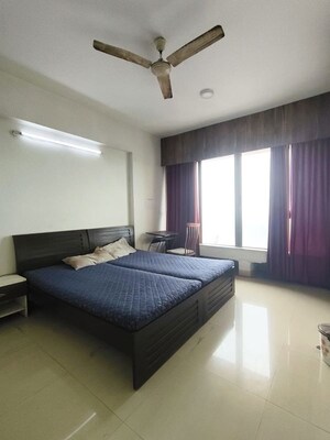 Bedroom in 4 BHK Apartment at Shagoofa CHS, Nerul – for Rent