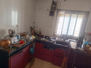 Kitchen in 2 BHK Apartment at Twinkle Towers CHS, Kailash Nagar – for Sale