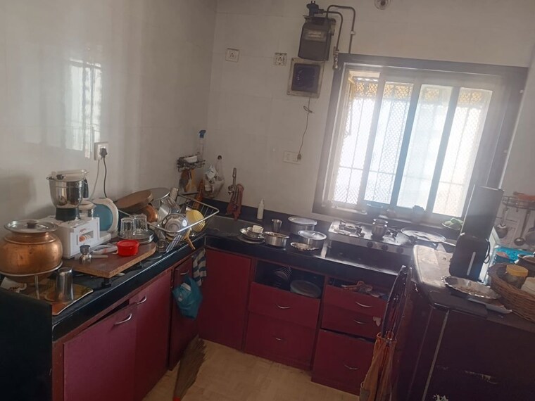 Kitchen, twinkle-towers-chs 2 Bedroom 950 Sq.Ft. Apartment In Kailash Nagar Thane 10404359