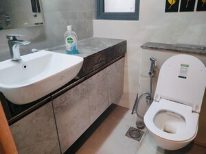 Bathroom in 3 BHK Apartment at M3M Heights, Sector 65 – for Rent