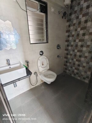 Bathroom in 1 BHK Apartment at Vihang Valley Indus, Kasarvadavali – for Rent