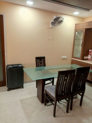 Dining area in 3 BHK Apartment at Bholenath Aryan Anchal, Chembur – for Rent