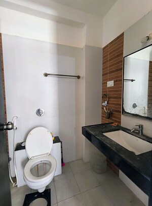 Bathroom in 2 BHK Apartment at BA Vermont, Wagholi – for Rent