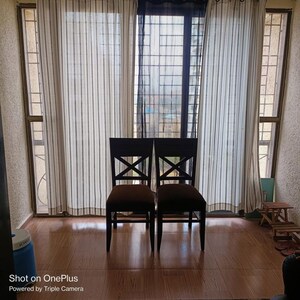 Living Room in 1 BHK Apartment at Hyde Park CHS, Kharghar – for Rent