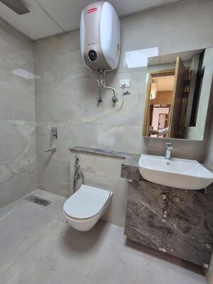 Bathroom in 3 BHK Apartment at M3M Heights, Sector 65 – for Rent