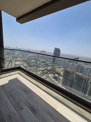 Balcony in 3 BHK Apartment at M3M Heights, Sector 65 – for Rent