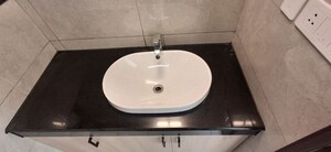 Bathroom in 3 BHK Builder Floor at Adani Samsara Vilasa, Sector 63 – for Rent
