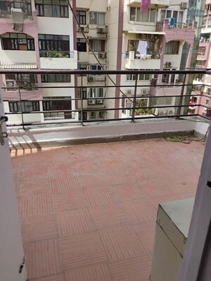 Balcony in 3 BHK Apartment at Sector 11 Dwarka – for Rent