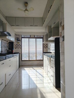 Kitchen in 2 BHK Apartment at Oriental Heights, Seawoods – for Rent