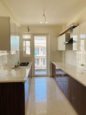Kitchen in 3 BHK Apartment at Prem Bansal Sapphire Court, Patiala Road – for Sale