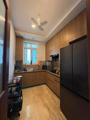 Kitchen in 3 BHK Apartment at Ambience Creacions, Sector 22 – for Rent
