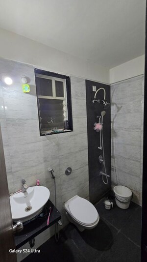Bathroom in 2 BHK Apartment at Kohinoor Tinsel County, Hinjewadi – for Rent