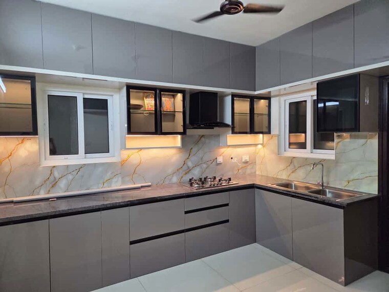 Kitchen, narsingi 3 Bedroom 2240 Sq.Ft. Apartment In Narsingi Hyderabad 10403534