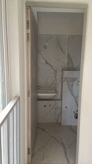 Bathroom in 3 BHK Apartment at Swastik Platinum Apartment, Vikhroli East – for Rent