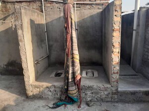 Bathroom in  Independent House at Madhopuri – for Sale