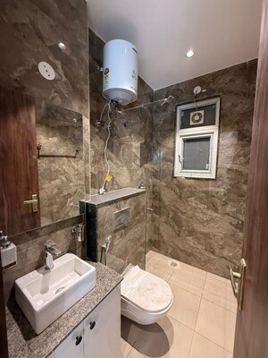 Bathroom in Studio Builder Floor at Sector 46 – for Rent