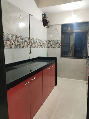 Kitchen in 2.5 BHK Apartment at Sethia Kalpavruksh Heights, Kandivali West – for Rent