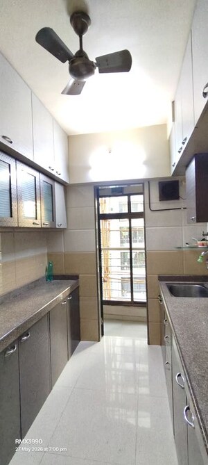 Kitchen in 1 BHK Apartment at Bhandup Subhakamana CHS, Bhandup East – for Rent