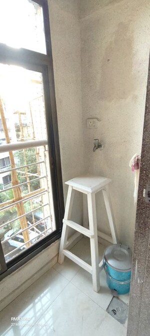 Balcony in 1 BHK Apartment at Bhandup Subhakamana CHS, Bhandup East – for Rent