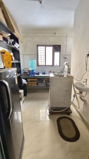 Kitchen in 1 RK Independent House at Anand Park, Wadgaon Sheri – for Rent