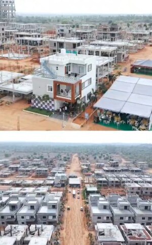 Common Area in 4 BHK Villa at Manju Opus Greens, Kollur – for Sale